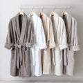 Plush Coral Fleece Bathrobe - Thick & Absorbent
