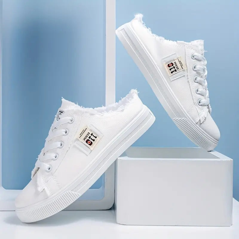 Women's Summer Flat Slip-On Canvas Sneakers