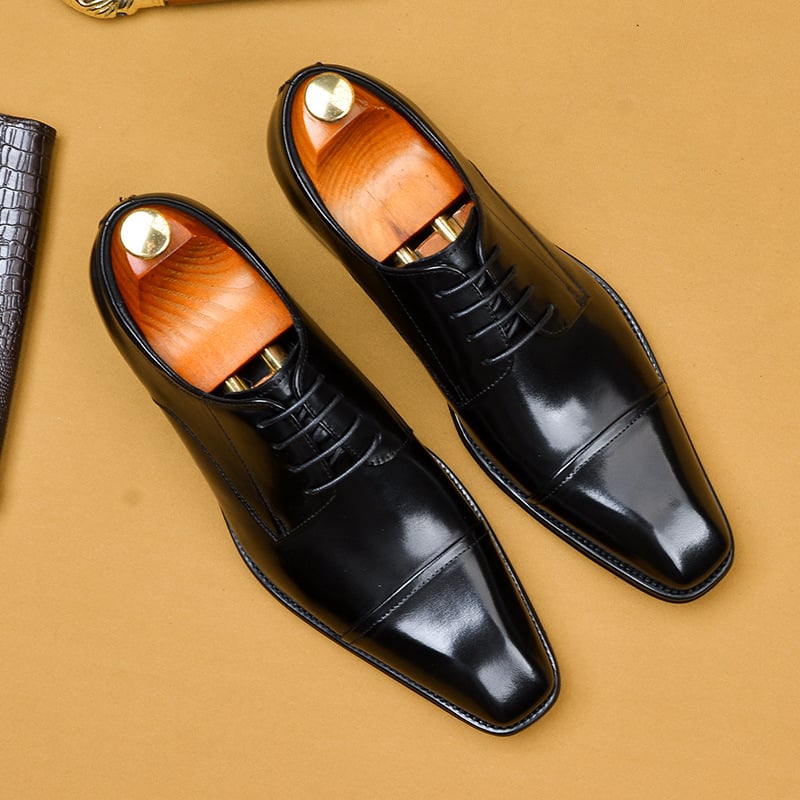 Men's British Leather Formal Business Footwear