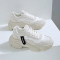 Women's Thick-Soled Casual Sneakers - Trendy Korean Style