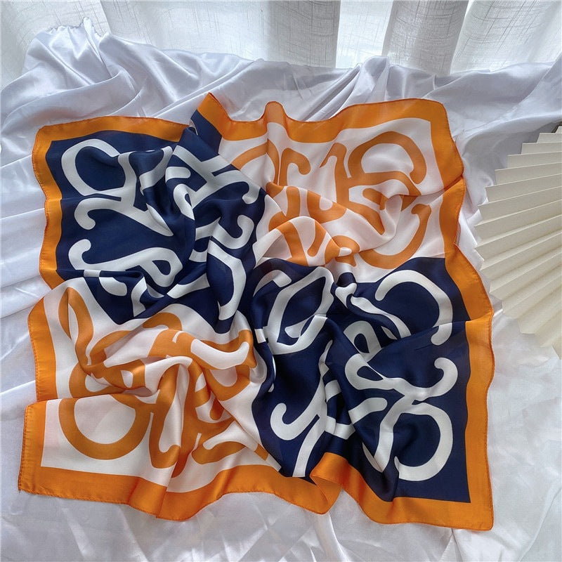 Stylish Spring Autumn Silk Scarf for Women