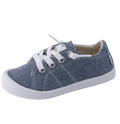 Kids' Slip-On Canvas Sneakers with Memory Foam