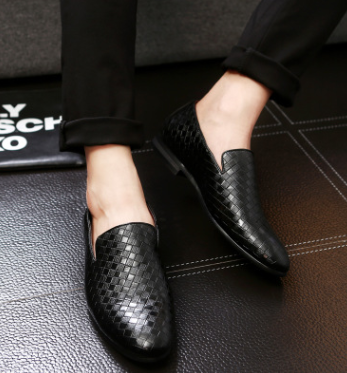 Versatile British Men's Leather Loafers