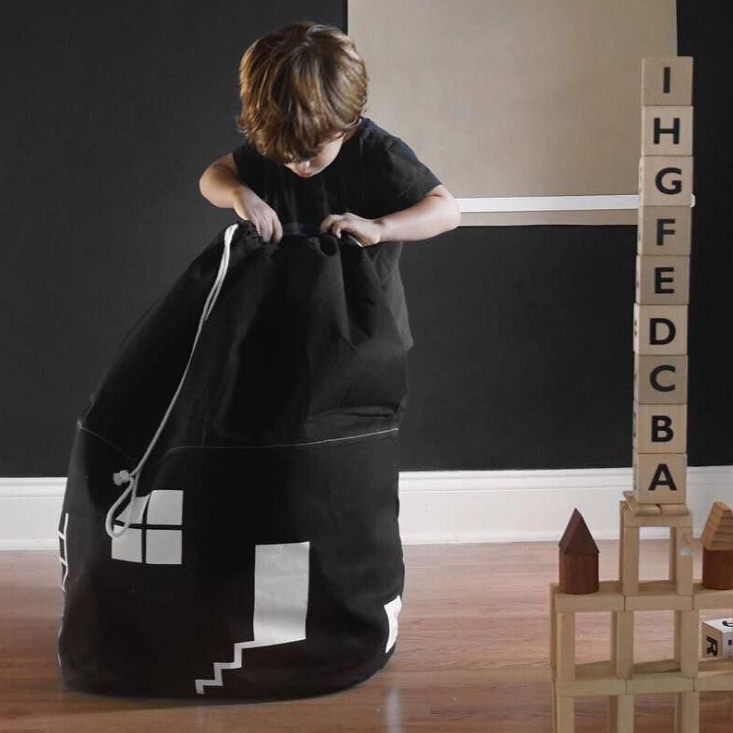Storage Bag, Dustproof Organizer, 3D House Hanging Bag