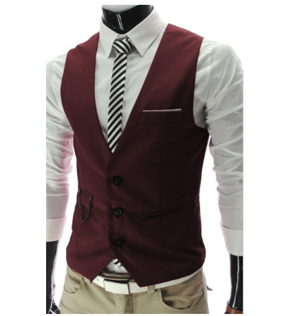 Men's Suit Vest - Formal Waistcoat for Men
