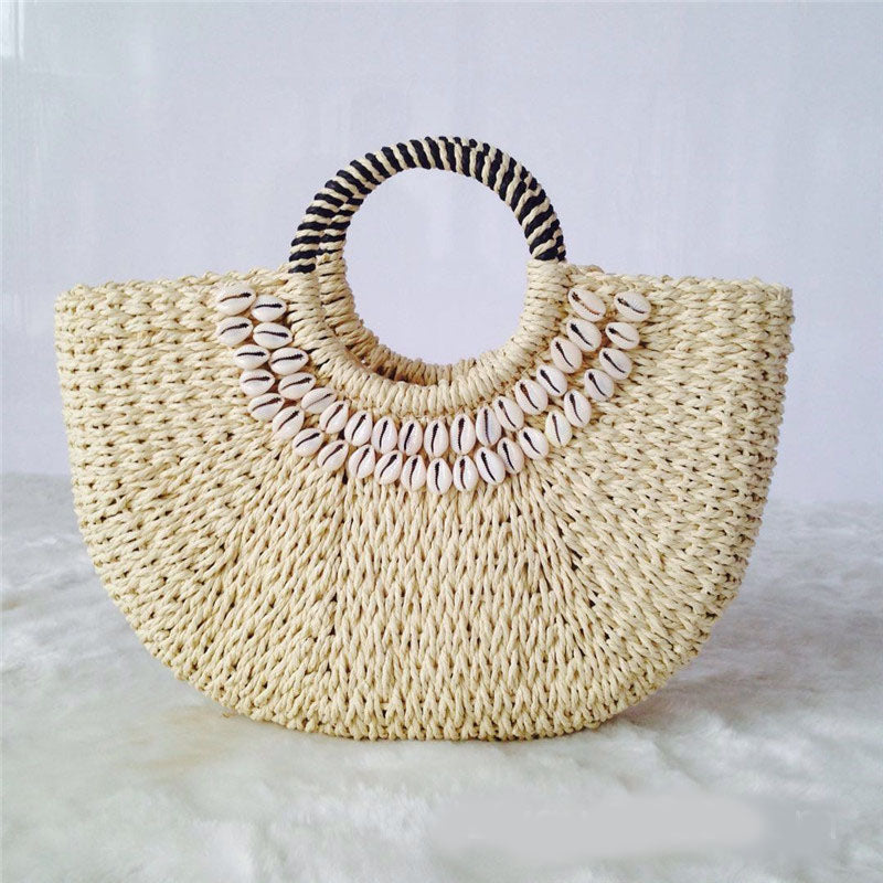 Handmade Shell Bag - Summer Beach Crossbody Bag