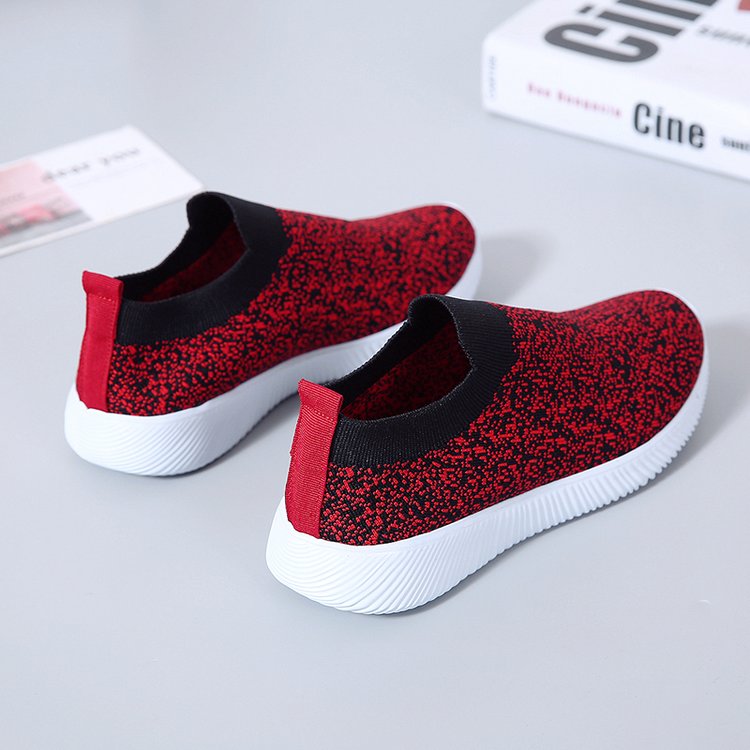 Summer Women's Breathable Slip-On Mesh Sneakers