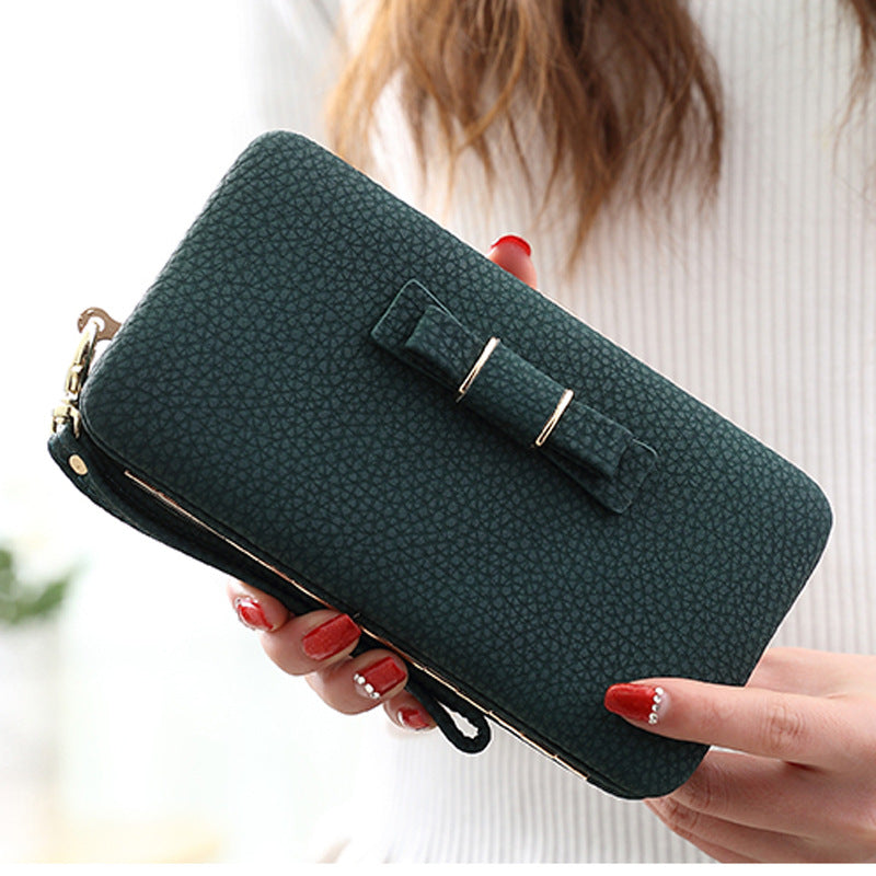 Bowknot Wallet, Lunch Box Bag, Bowknot Phone Bag