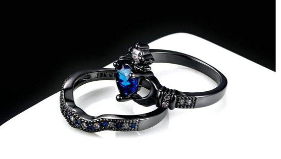 Ladies' Sapphire Crown Ring