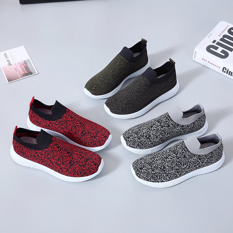 Summer Women's Breathable Slip-On Mesh Sneakers