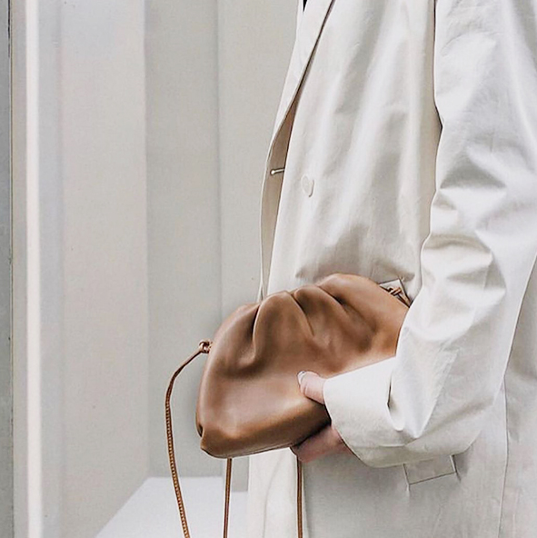 2019 New Cloud Bag, Ruffled Shoulder Crossbody Bag
