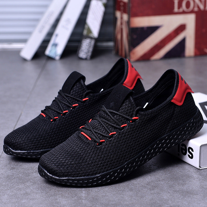 Slip-On Breathable White Sneakers