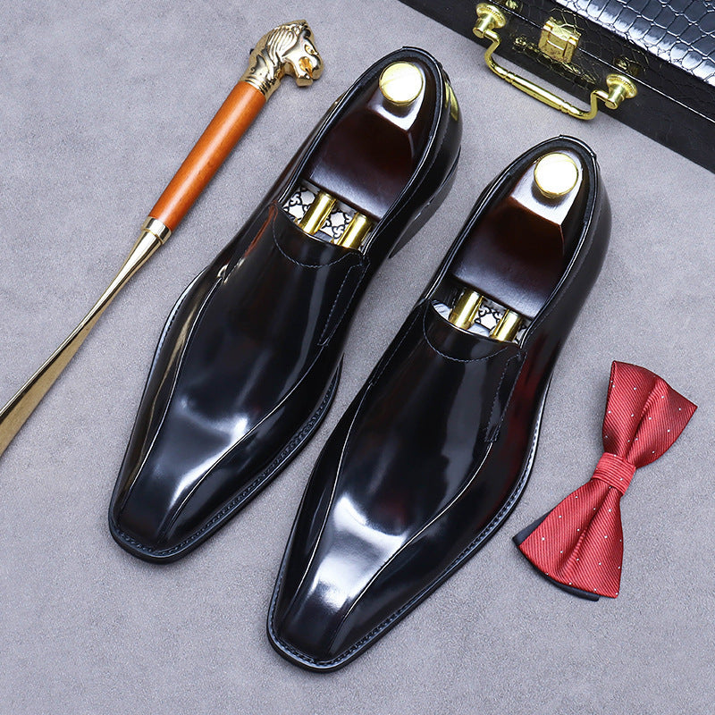 Men's Cowhide Formal Office Business Shoes