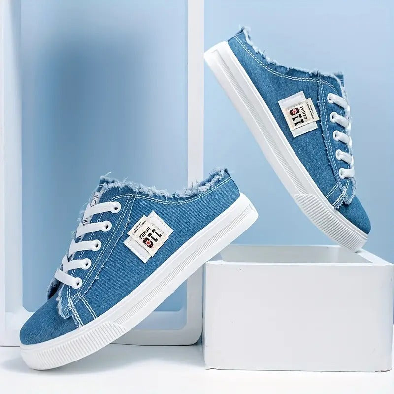 Women's Summer Flat Slip-On Canvas Sneakers