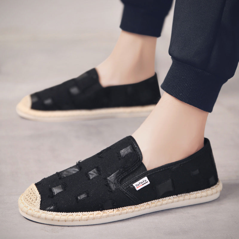 Men's Summer Slip-On Beijing Cloth Shoes (Casual Style)