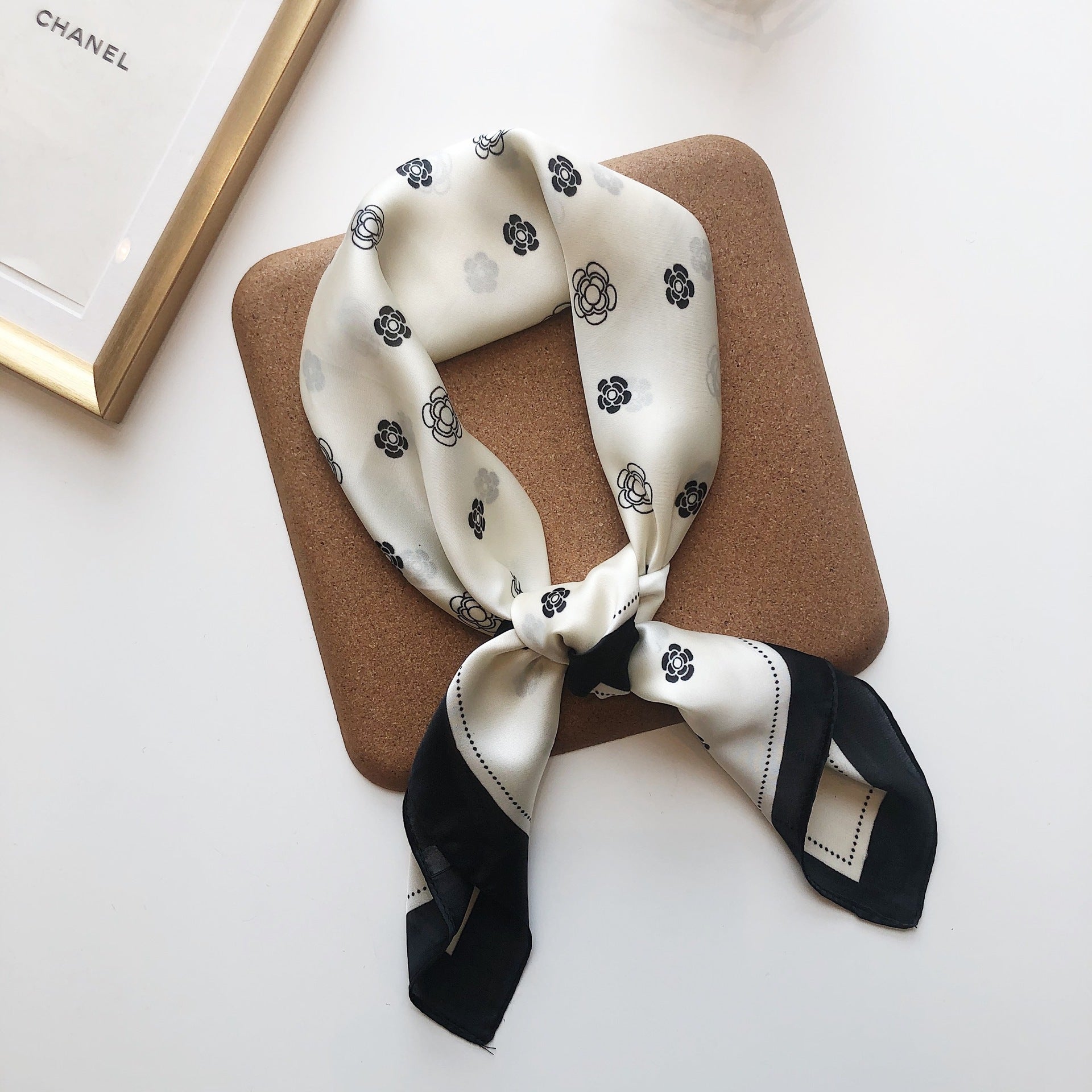 Stylish Spring Autumn Silk Scarf for Women