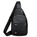 Men's PU Chest Bag - Versatile Large Capacity Sling Bag