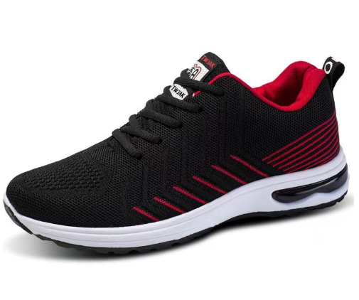 Baskets montantes décontractées épaisses et respirantes en Flyknit pour hommes