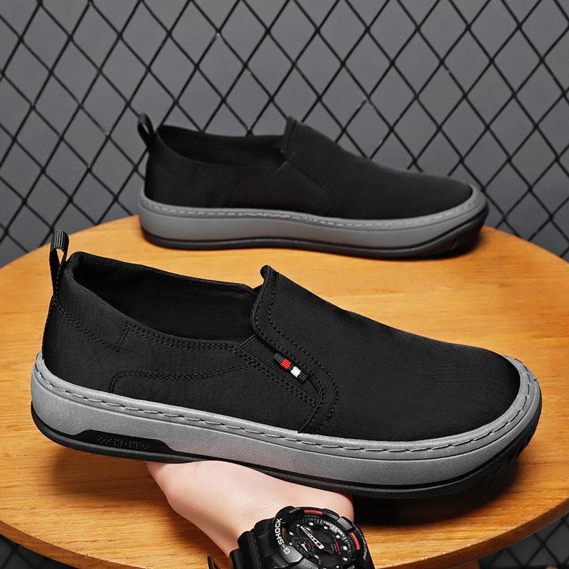 Men's Summer Breathable Beijing Cloth Slip-On Casual Shoes
