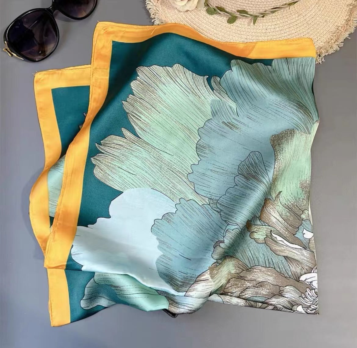 Stylish Spring Autumn Silk Scarf for Women