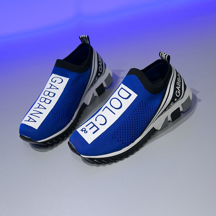 Breathable Flyknit Round Toe Women's Casual Sneakers