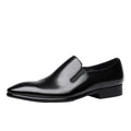 Men's Business Formal Leather Pointed Toe Shoes Set