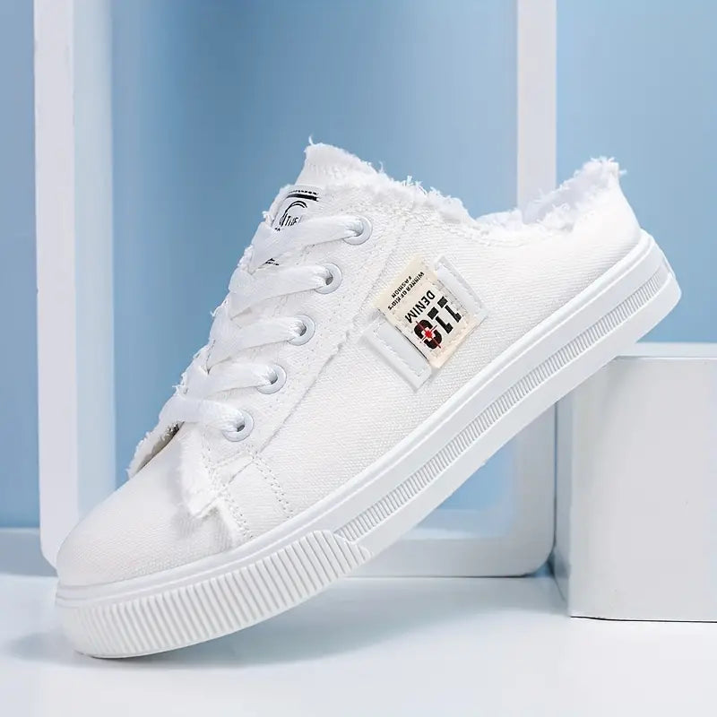 Women's Summer Flat Slip-On Canvas Sneakers