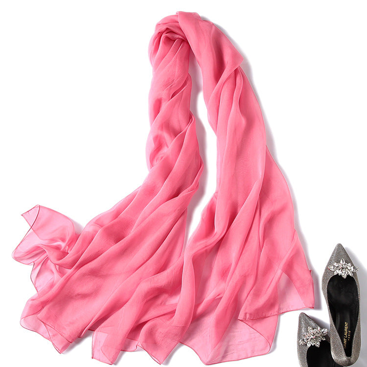 Silk Scarf for Women - 100% Mulberry Silk
