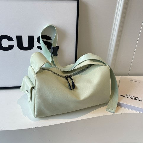 Large Capacity Student Fabric Bag - Corduroy Women's Bag