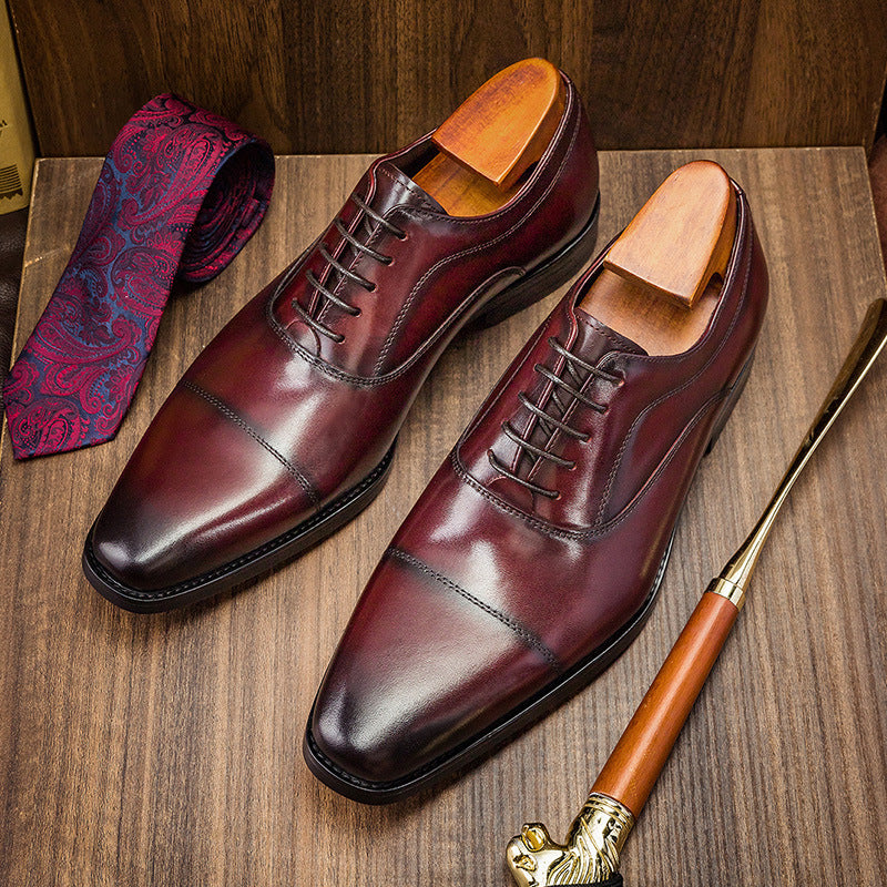 Men's Business Formal Three-Joint Oxford Shoes