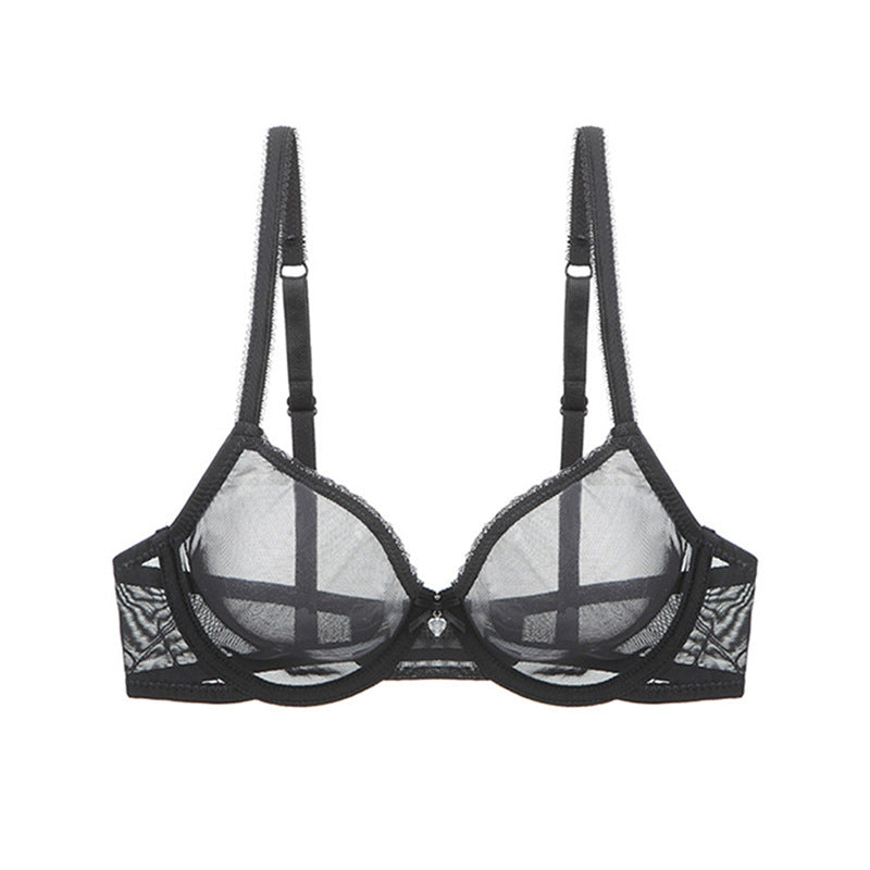Varsbaby Sexy Transparent Mesh Lingerie Set (4 Pieces)