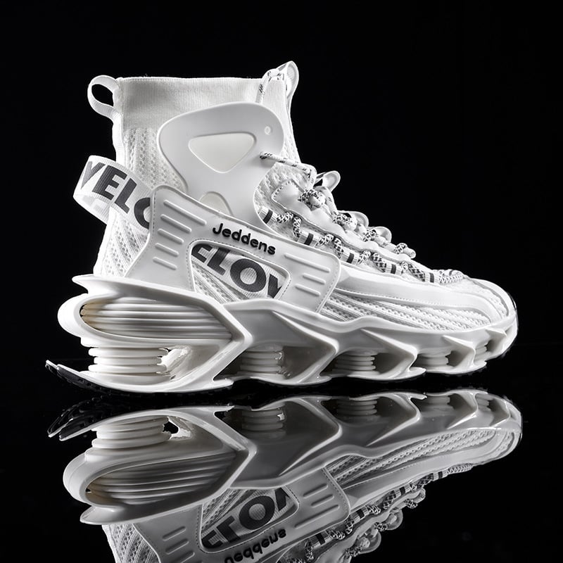 Men's Trendy Basketball Sneakers with Thick Soles