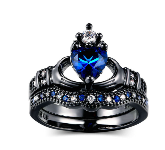 Ladies' Sapphire Crown Ring