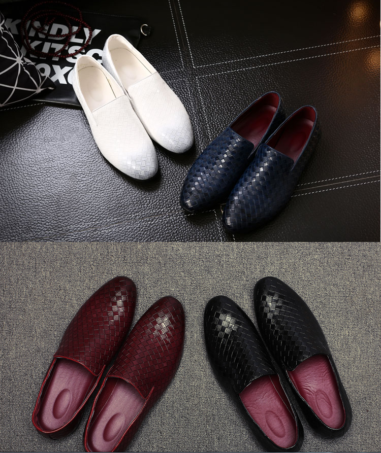 Versatile British Men's Leather Loafers