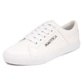 Nautica Women Fashion Sneaker Lace-Up Tennis Casual Shoes for Ladies-Taika-White-Size 8