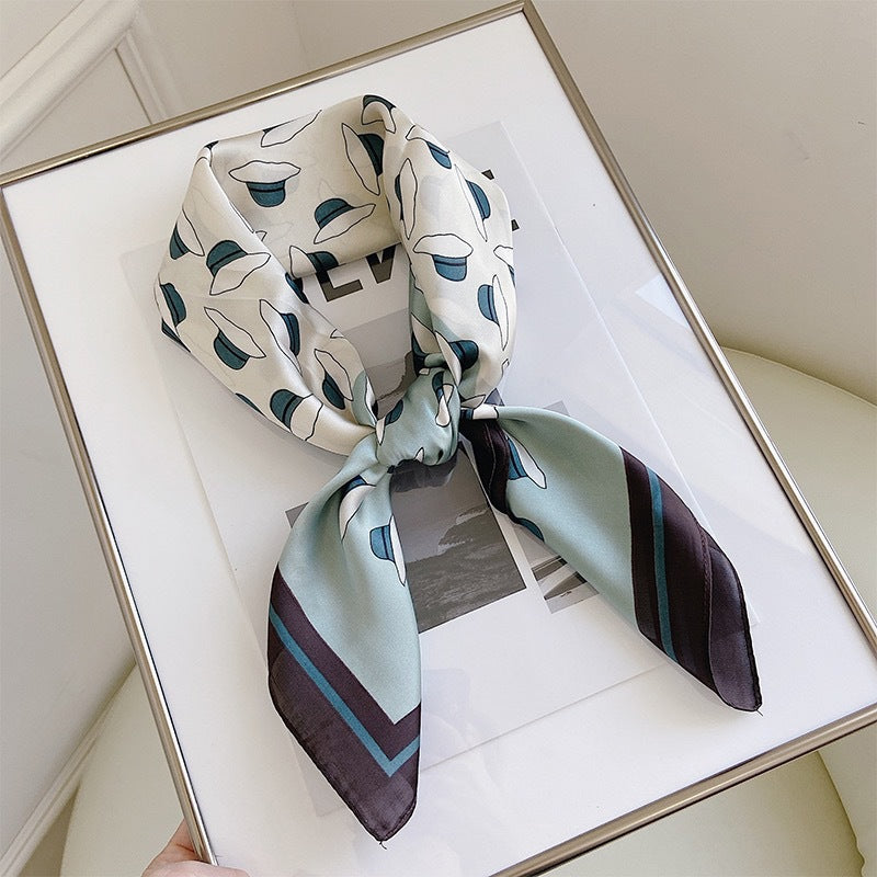 Stylish Spring Autumn Silk Scarf for Women