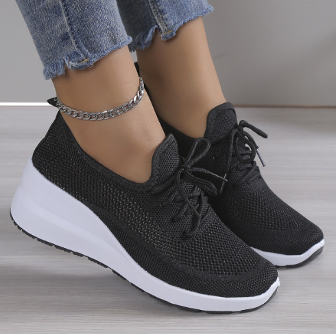 Chaussures compensées décontractées pour femme (une paire)