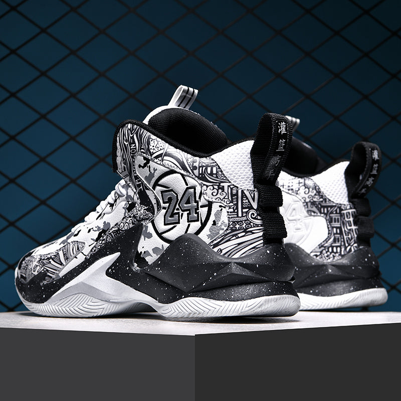 High Quality Non-Slip Ladies High Top Sports Shoes