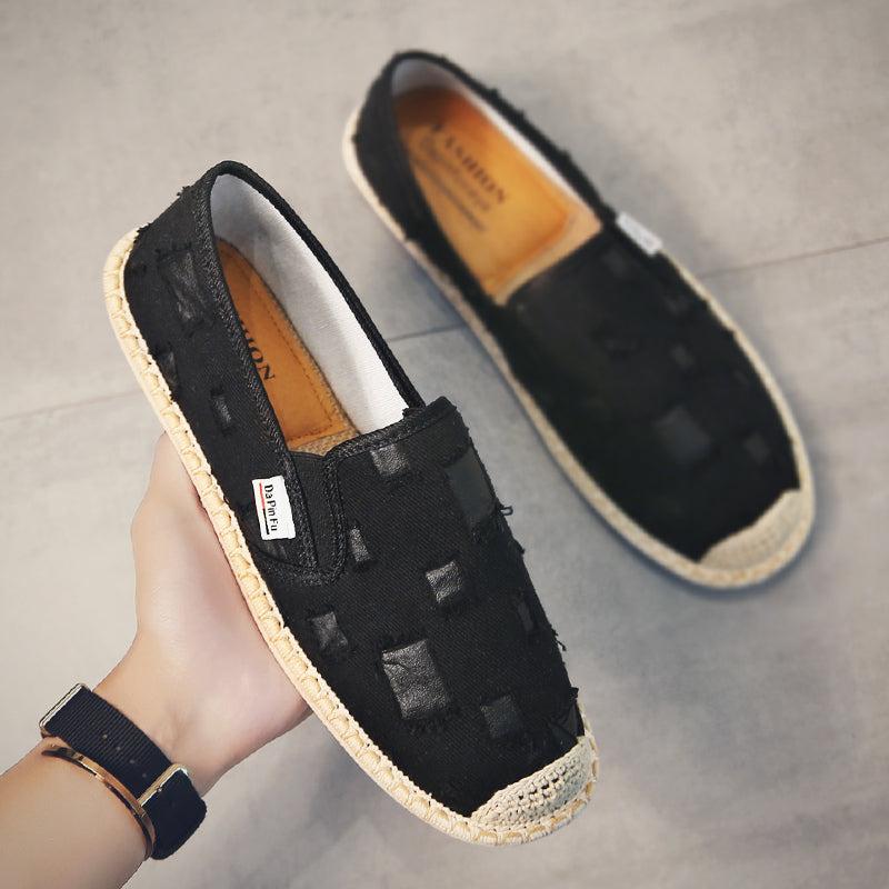 Men's Summer Slip-On Beijing Cloth Shoes (Casual Style)