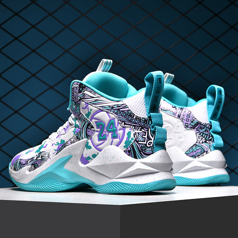 High Quality Non-Slip Ladies High Top Sports Shoes