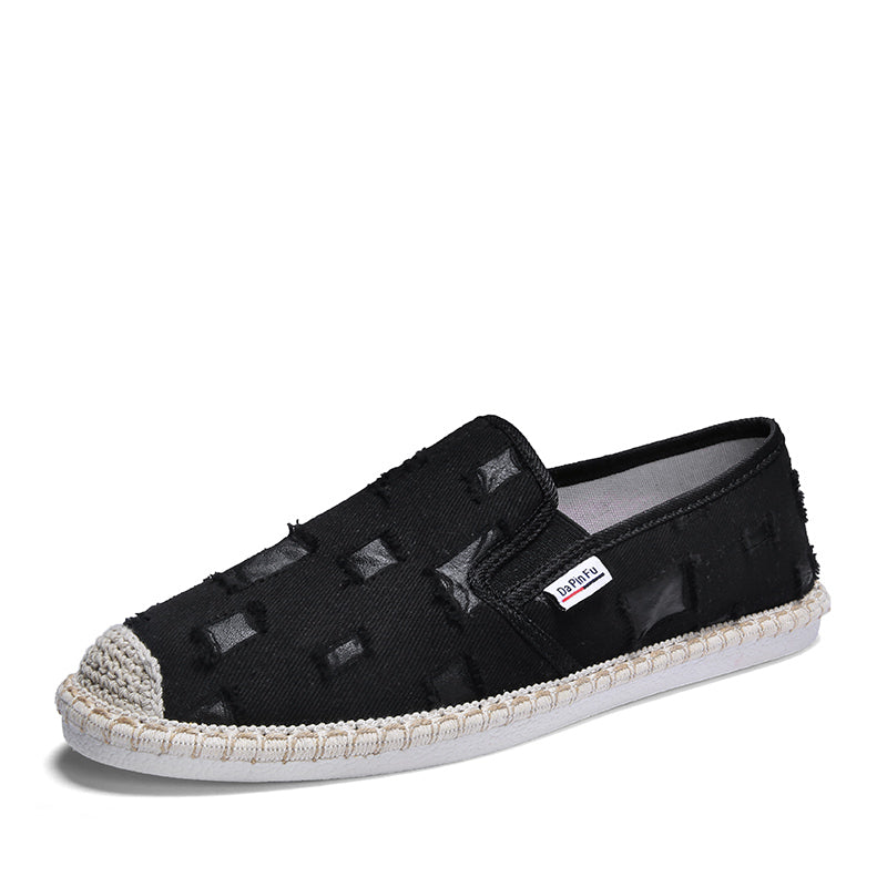 Men's Summer Slip-On Beijing Cloth Shoes (Casual Style)
