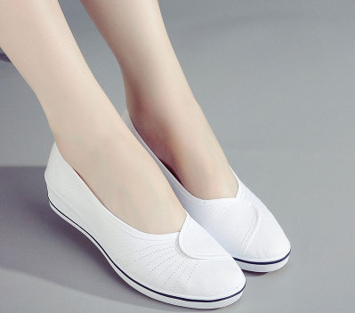 Women's Nurse Shoes - Breathable White Beauty Shoes