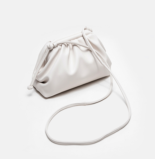 2019 New Cloud Bag, Ruffled Shoulder Crossbody Bag