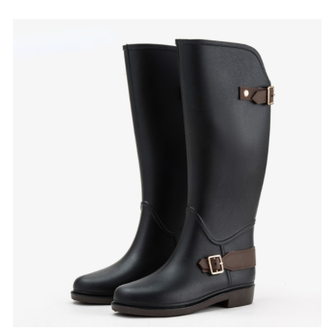 Chic Ladies' High Tube Rubber Boots