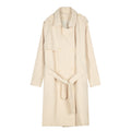 Men's Double Breasted Simple Trench Coat with Belt