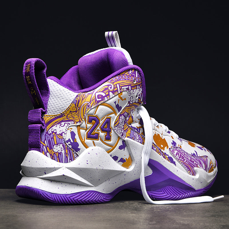 High Quality Non-Slip Ladies High Top Sports Shoes