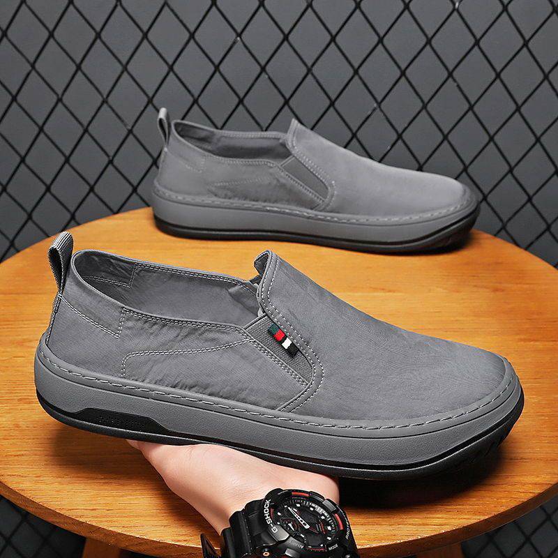 Men's Summer Breathable Beijing Cloth Slip-On Casual Shoes