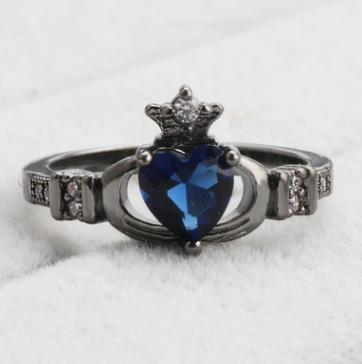 Ladies' Sapphire Crown Ring