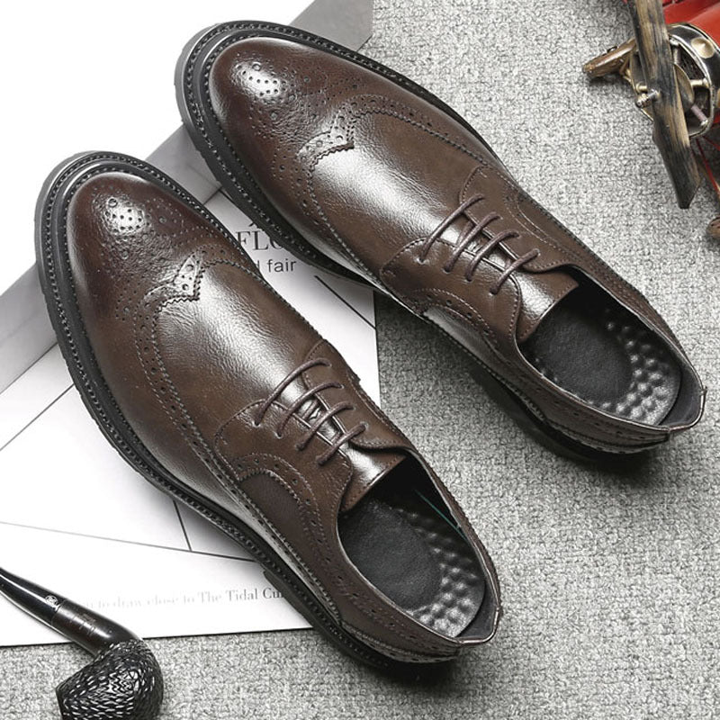 British Leather Men's Formal Business Shoes