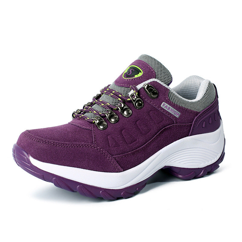 Trendy Women's Sneakers with Thick Sole for Height Boost